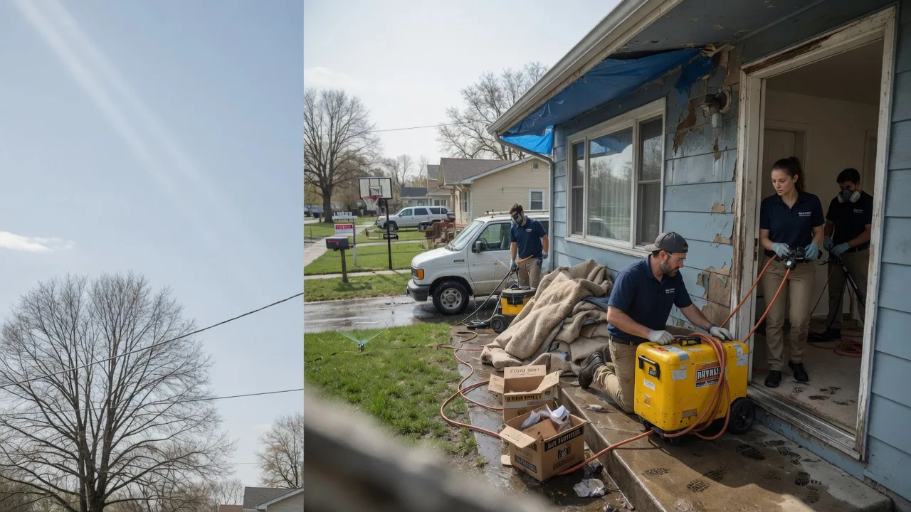 Basement Flood Cleanup in Union Star, MO near me